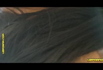 Молодая жопастая узбечка после минета села сверху на член